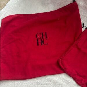 Carolina Herrera Red Accessory Bag